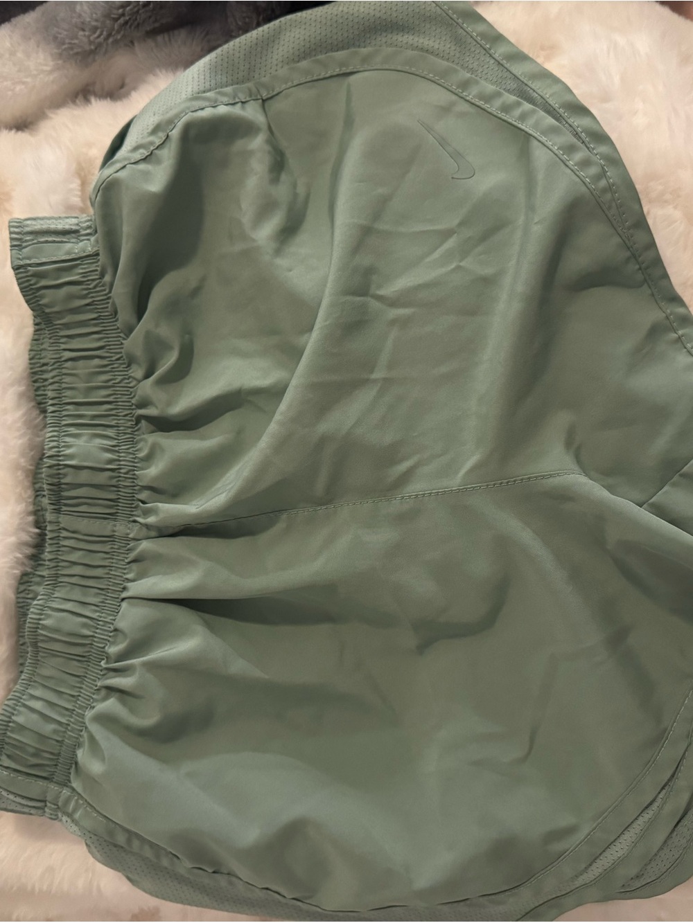 Nike Women's Athletic Shorts in Sage Green